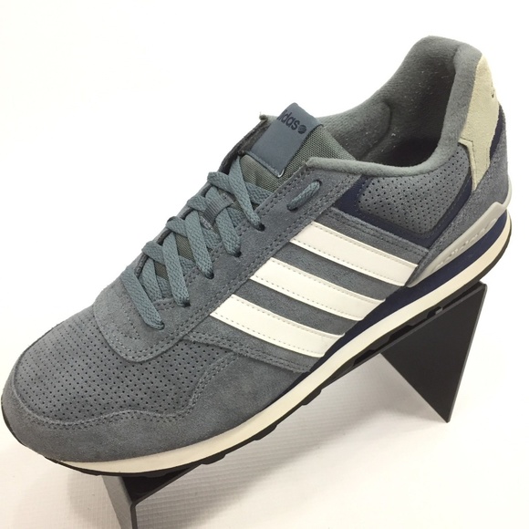 adidas neo blue suede